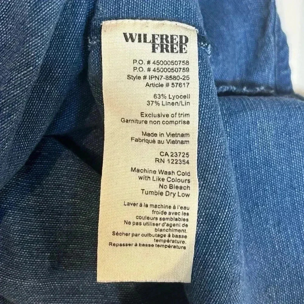 Aritzia - Wilfred Free Vivenne Mini Denim Dress - Picture 6 of 6